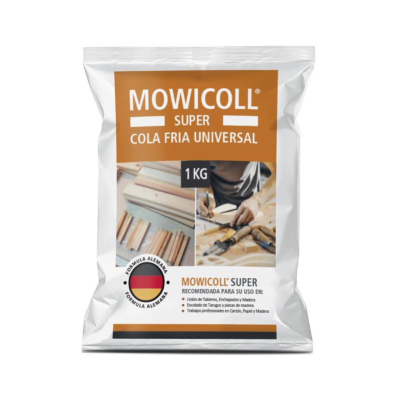 Mowicoll Super - Cola Fría uso profesional, Bolsa 1 kg