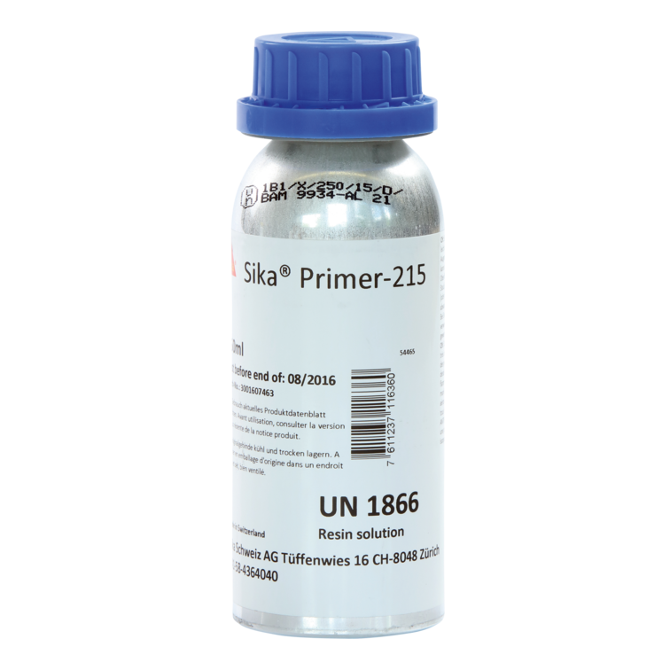 SIKA PRIMER 215 -  Imprimante para Sustratos Porosos y Plásticos, bot 1000ml