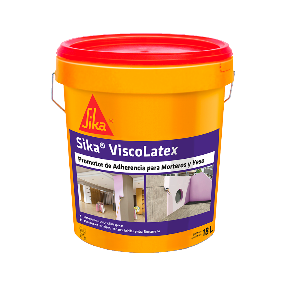 SIKA VISCO LATEX - Imprimación de adherencia, Tin 18lts