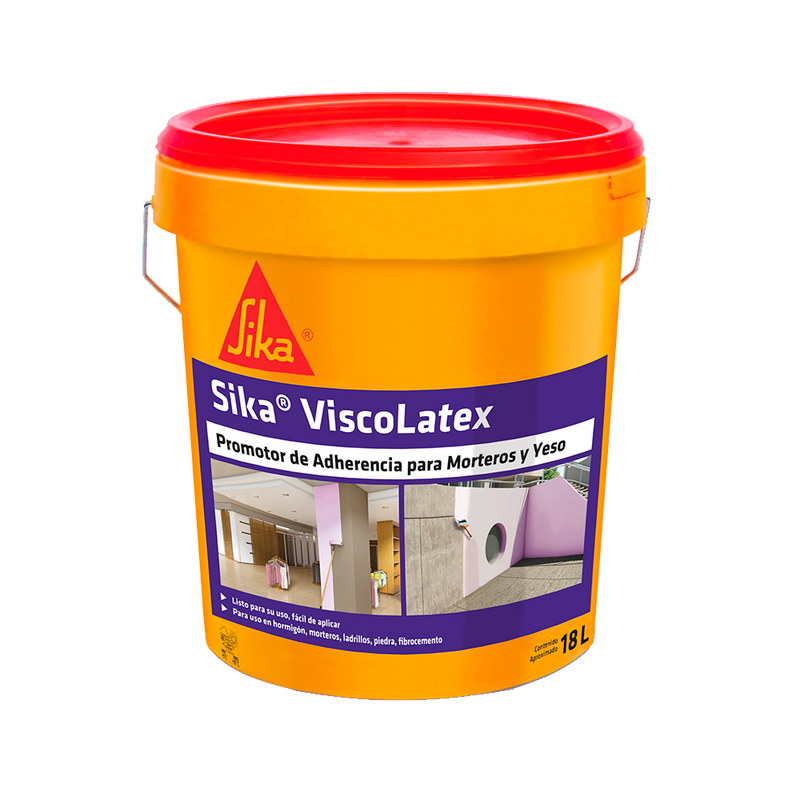 SIKA VISCO LATEX - Imprimación de adherencia, Tin 18lts