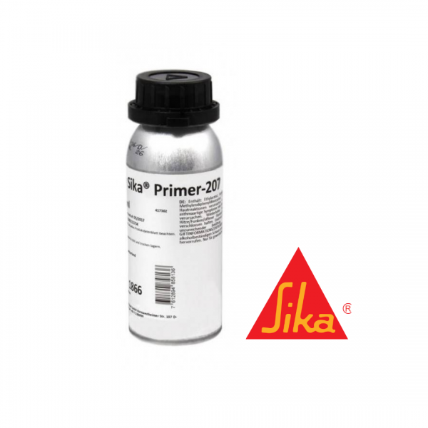 SIKA PRIMER-207 NEGRO - Primer Base Solvente, caj 6 botellas 250ml
