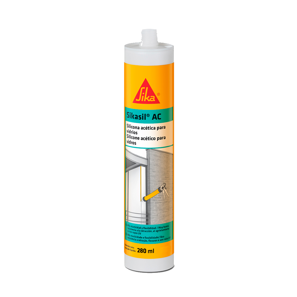 #OFERTA SIKASIL AC - Sellante de silicona acética sin fungicida.