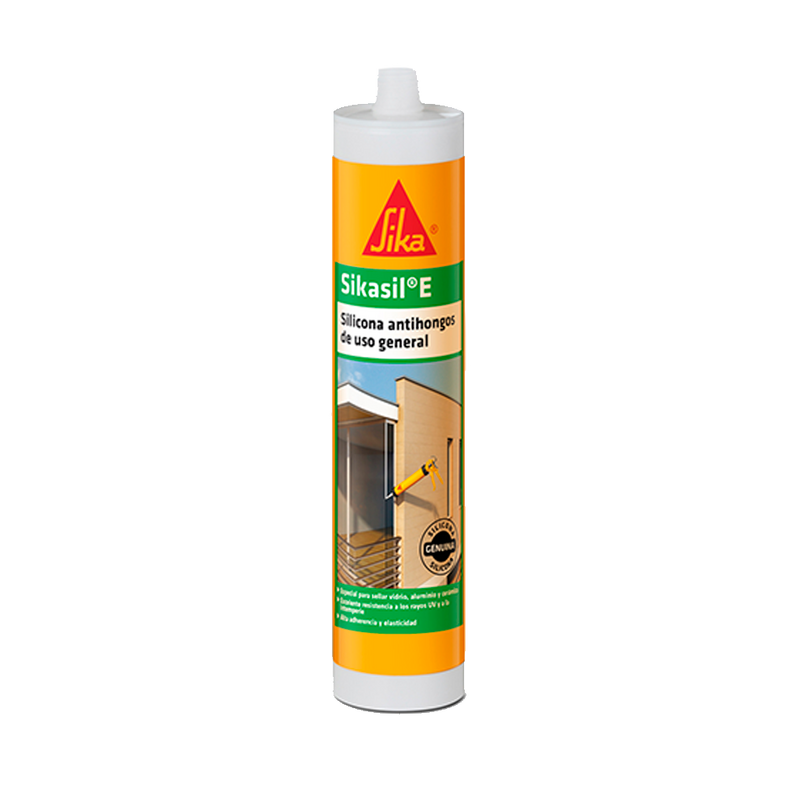SIKASIL E - Sellante de silicona acética.