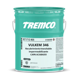 Vulkem 346 Slate balde 18,9 lt. - Capa acabado transitable de poliuretano  (Traffic)