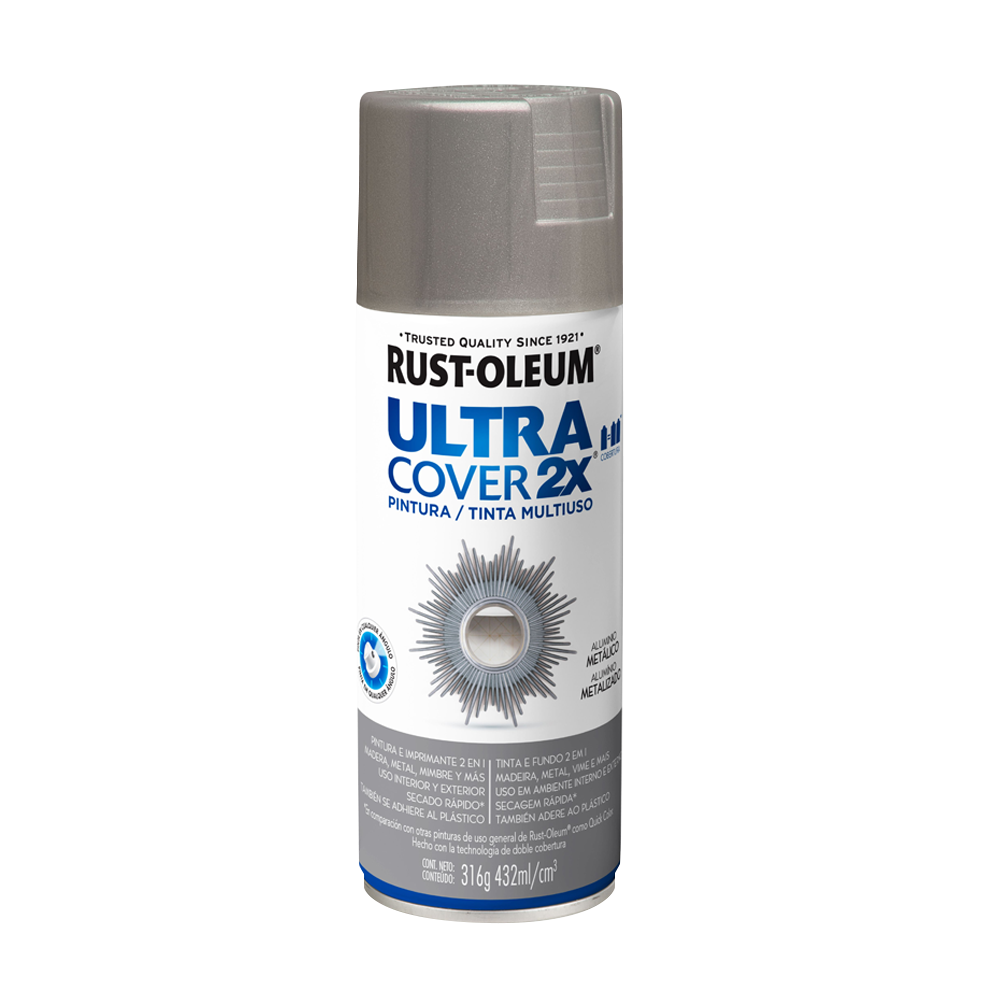 ULTRA COVER 2X - Aluminio Metalizado 312G